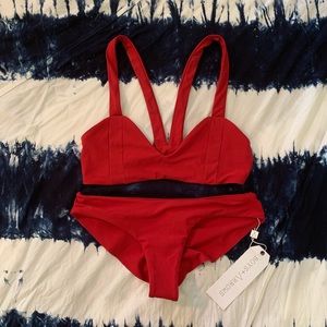 Boys and Arrows Dixie top and Kiki bottoms